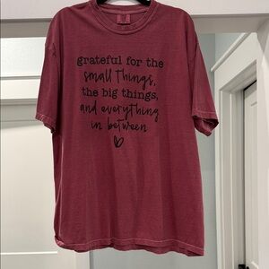 Comfort Colors Vintage Red Tee